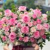 Giỏ Hoa Tươi GHT022