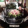 Hoa cưới để xe oto HTXC002